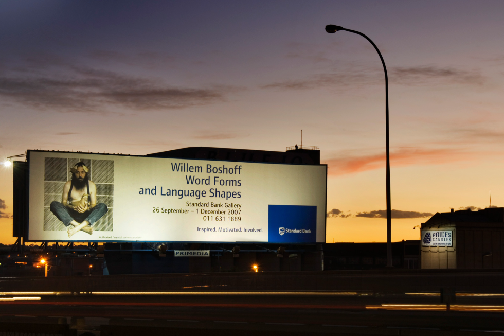 Billboard advertising in Johannesburg