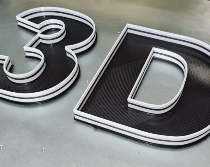 3D signage